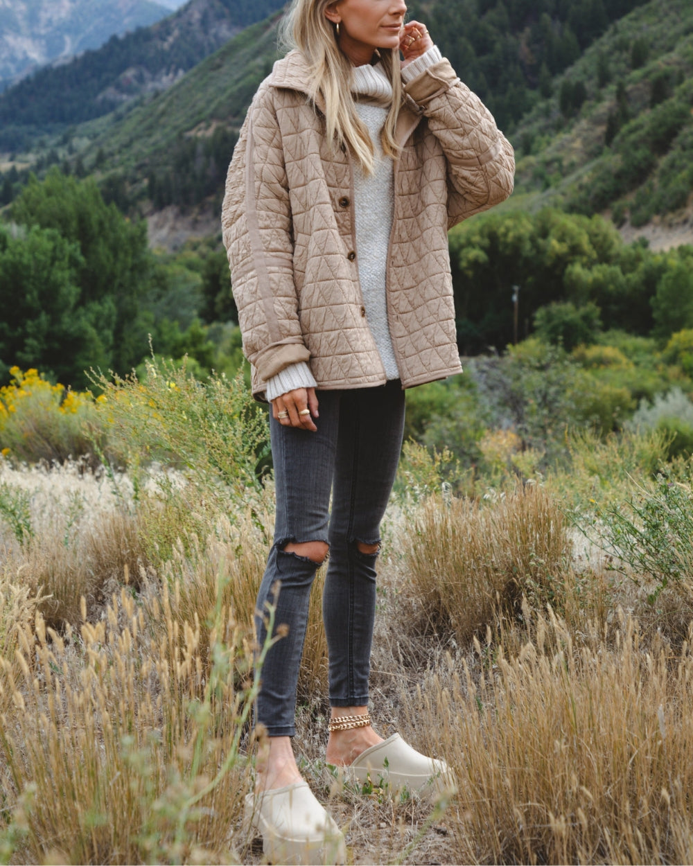 Oversize Soft Quilted Jacket