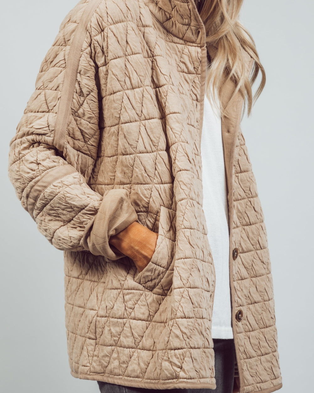 Oversize Soft Quilted Jacket