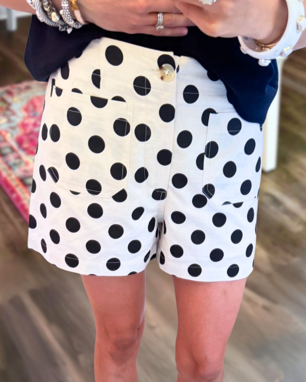 Trendy Polka Dot Shorts