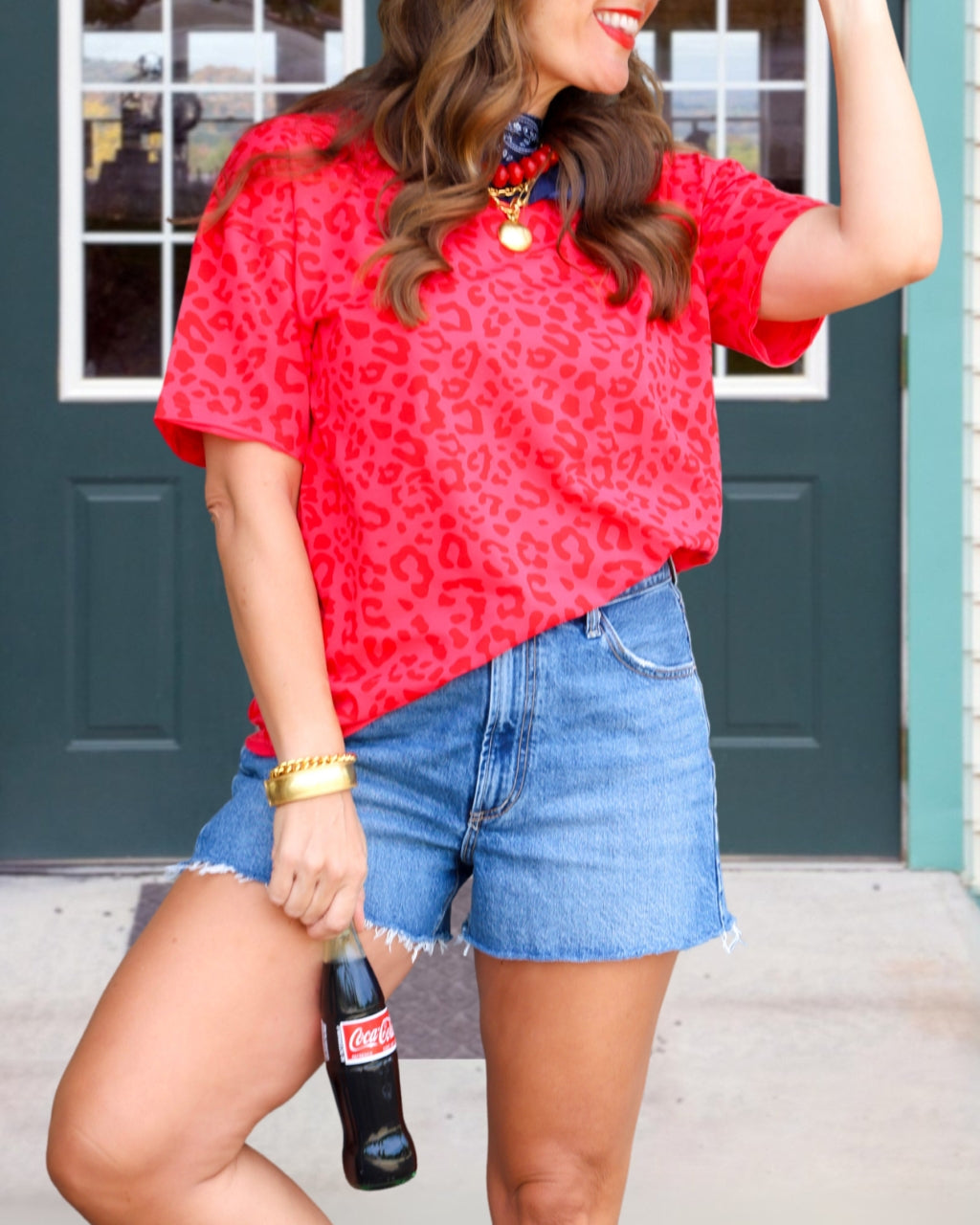 Simple Stylish Leopard T-Shirt