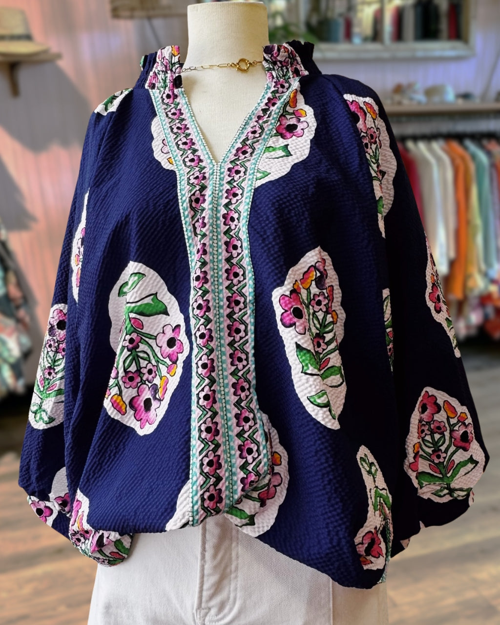 Blooming Energy Floral Blouse