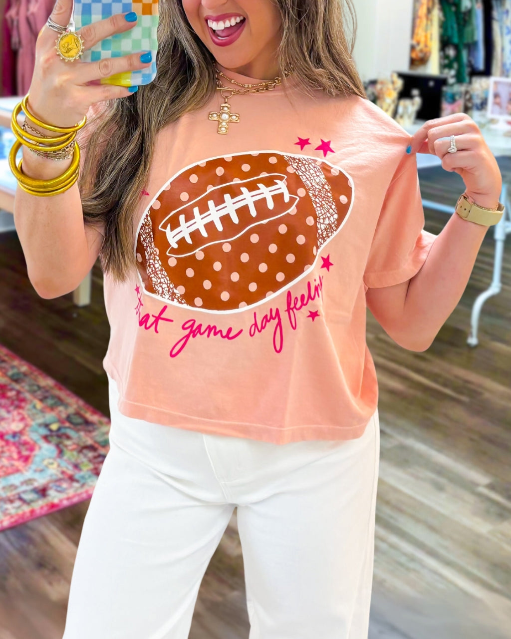 Game Day Feeling Football Tee