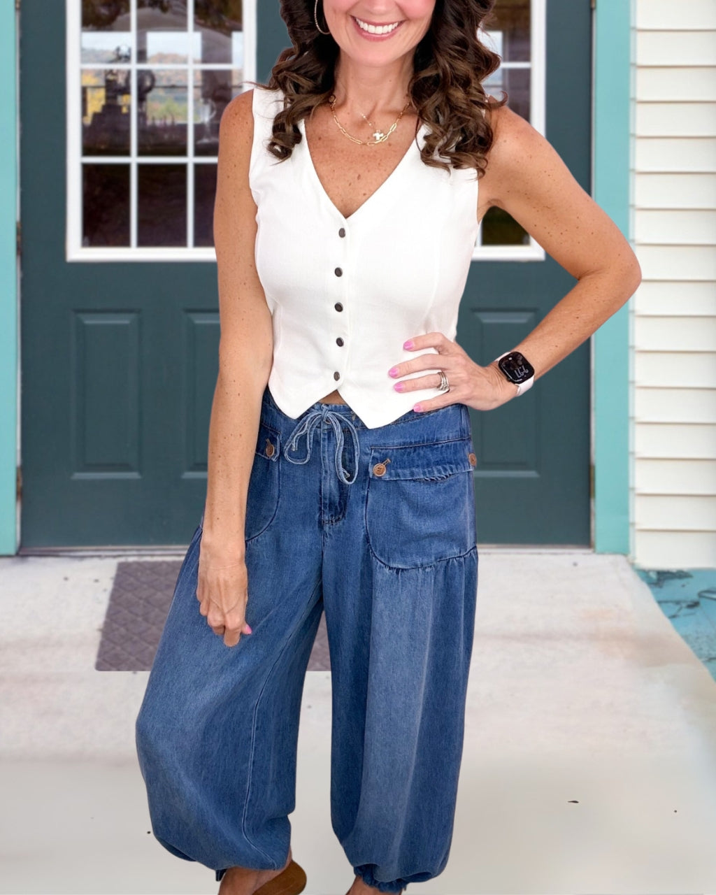 Minimalist Lightweight Denim Pants