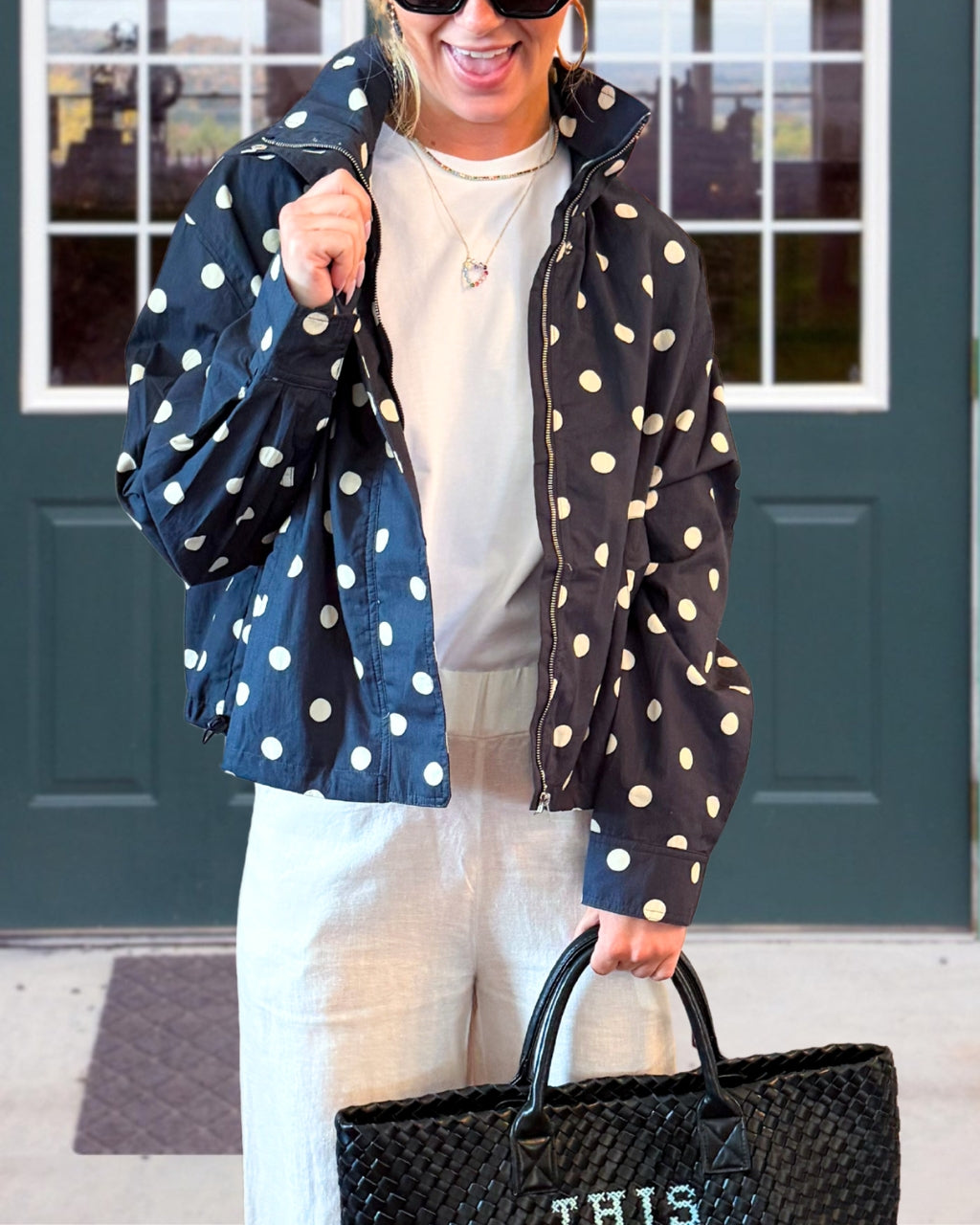 Travelling Polka Dot Jacket