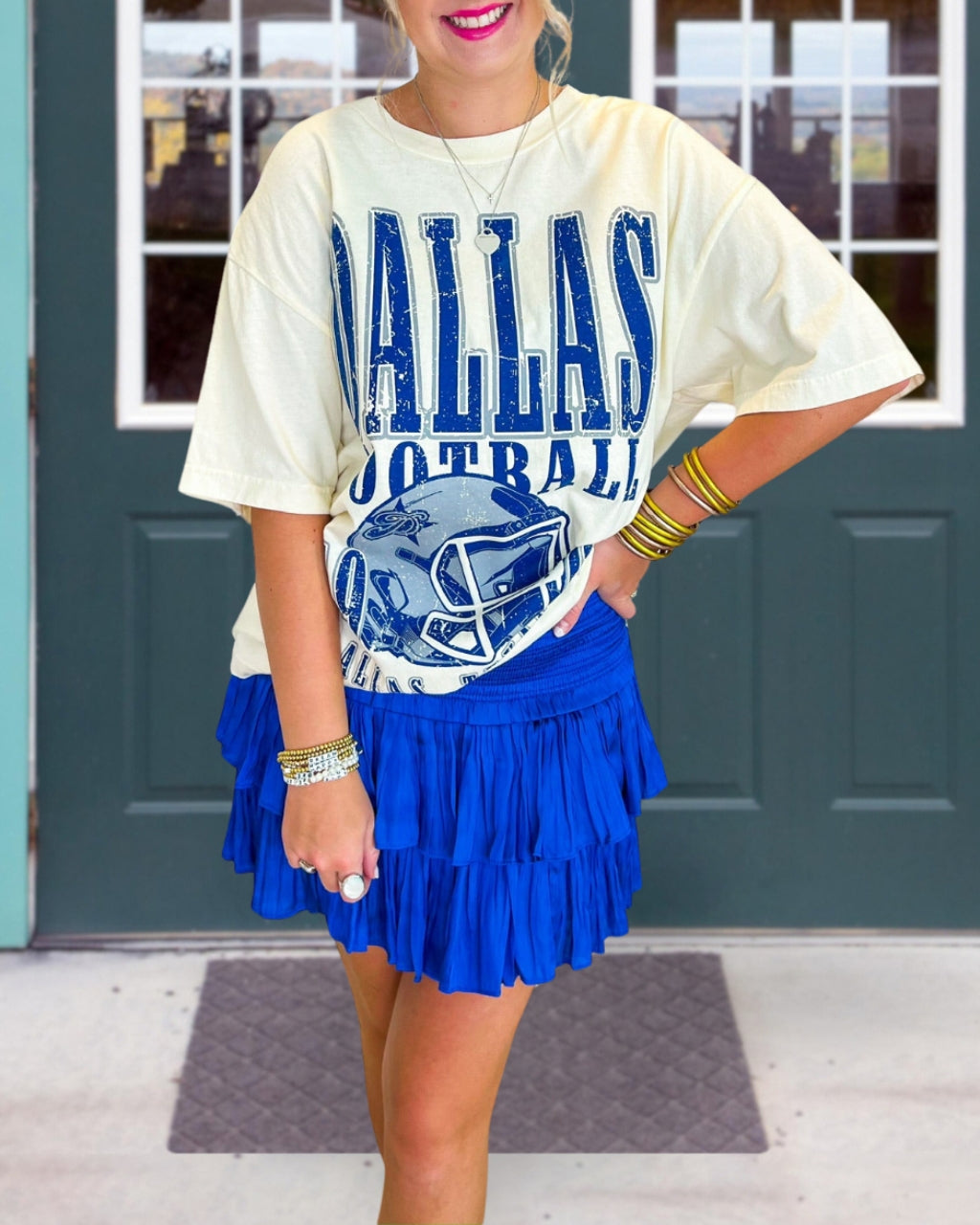 Dallas Football Print Tee