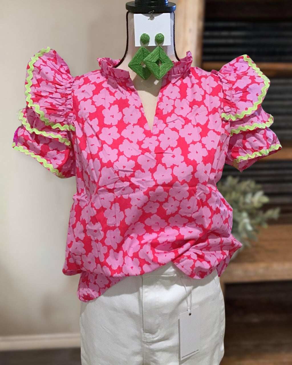 Flirty Ruffles Blouse