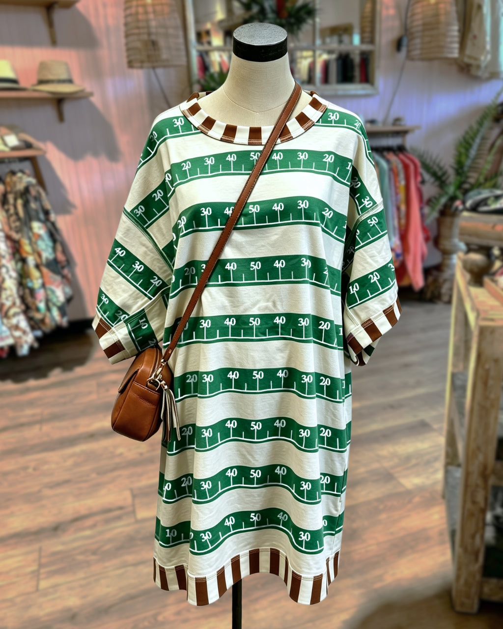 Football Field Stripe Dress