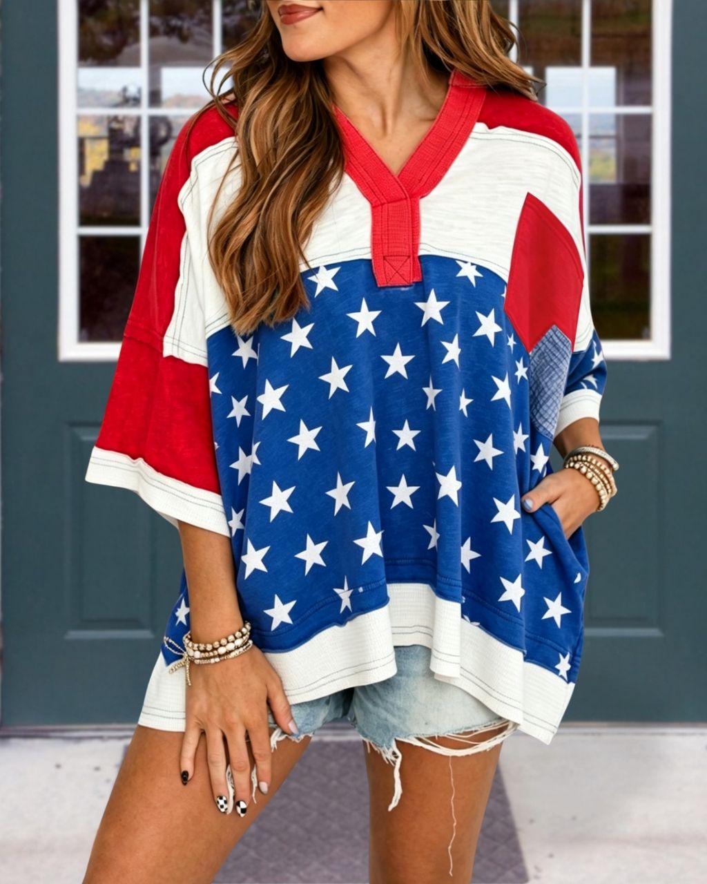 Independence Day Star Top
