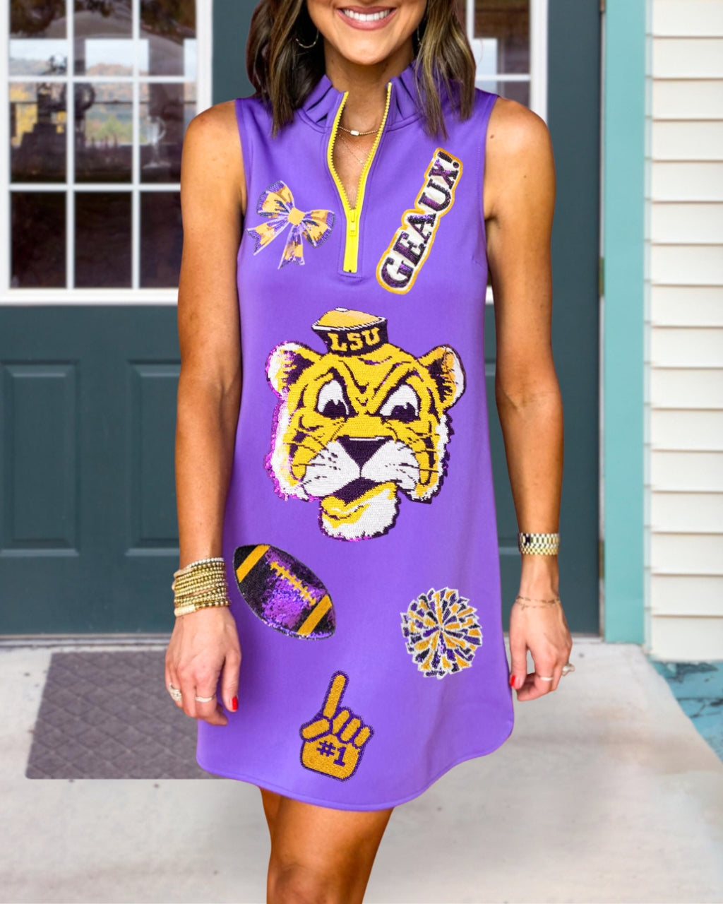 LSU Tigers Sequin Dress