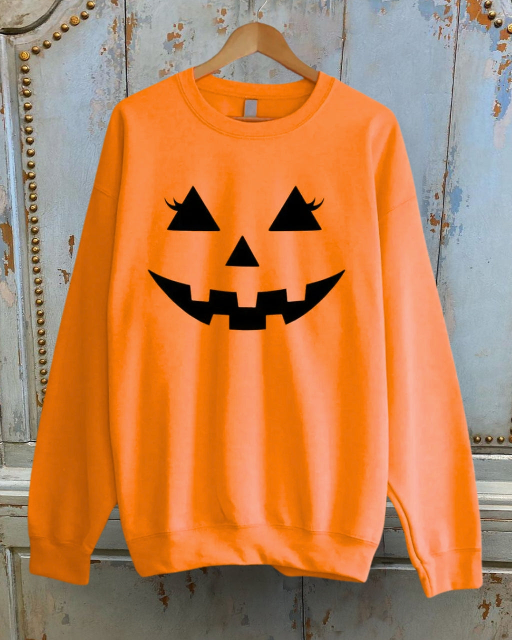 Halloween Spooky Face Pullover