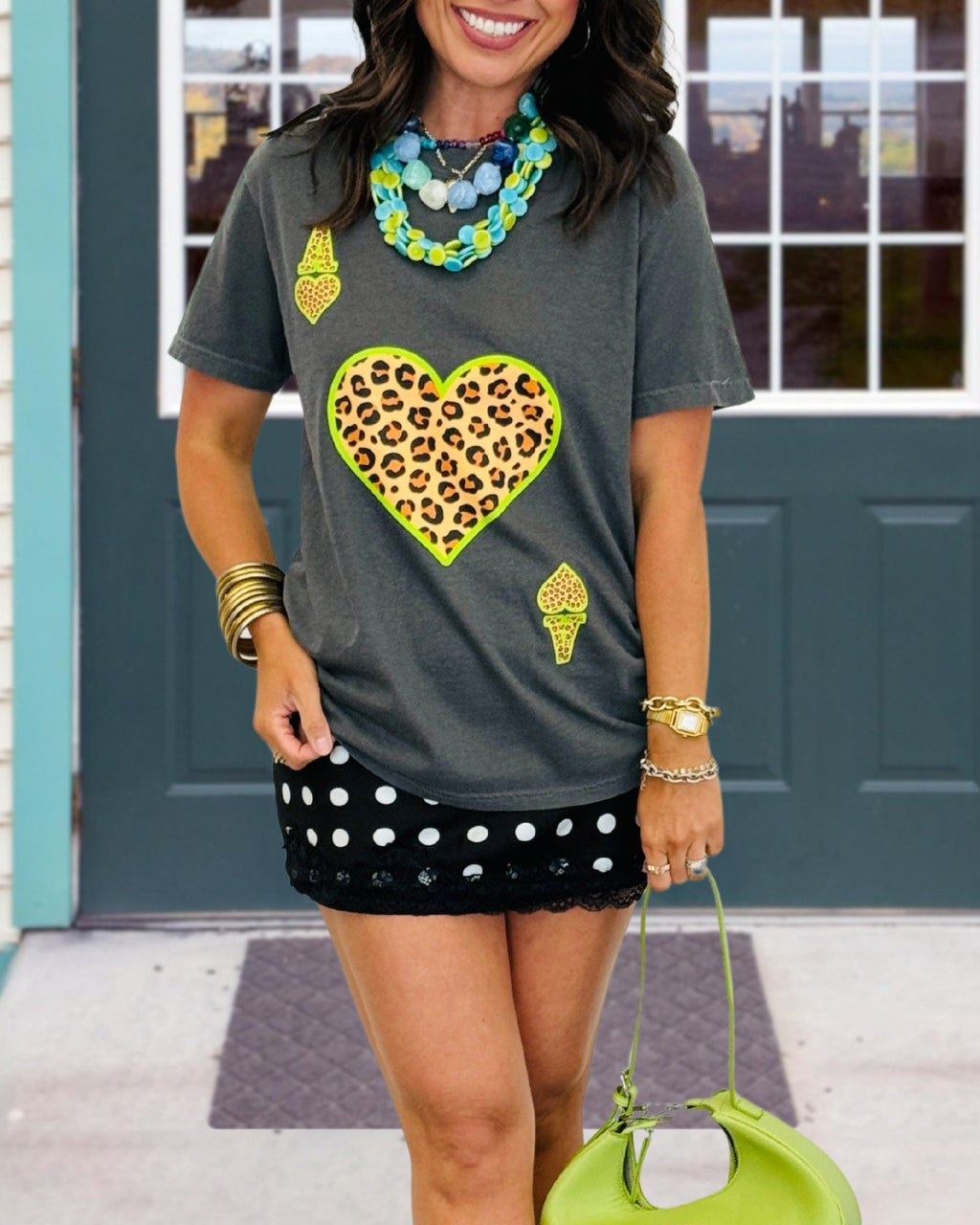 Leopard Print Ace T-Shirt