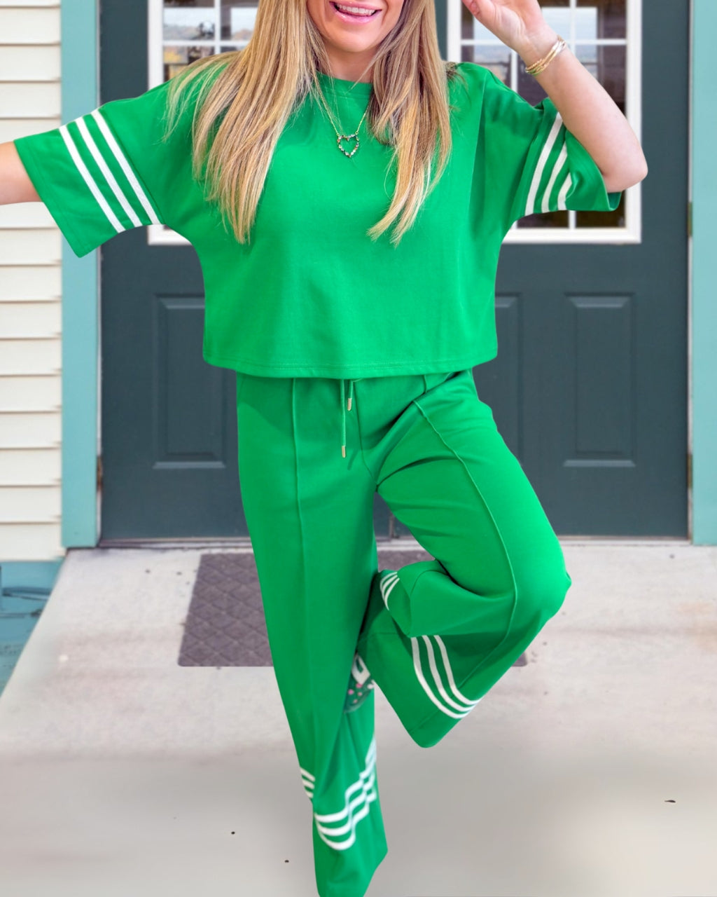 Three Stripe Varsity Set