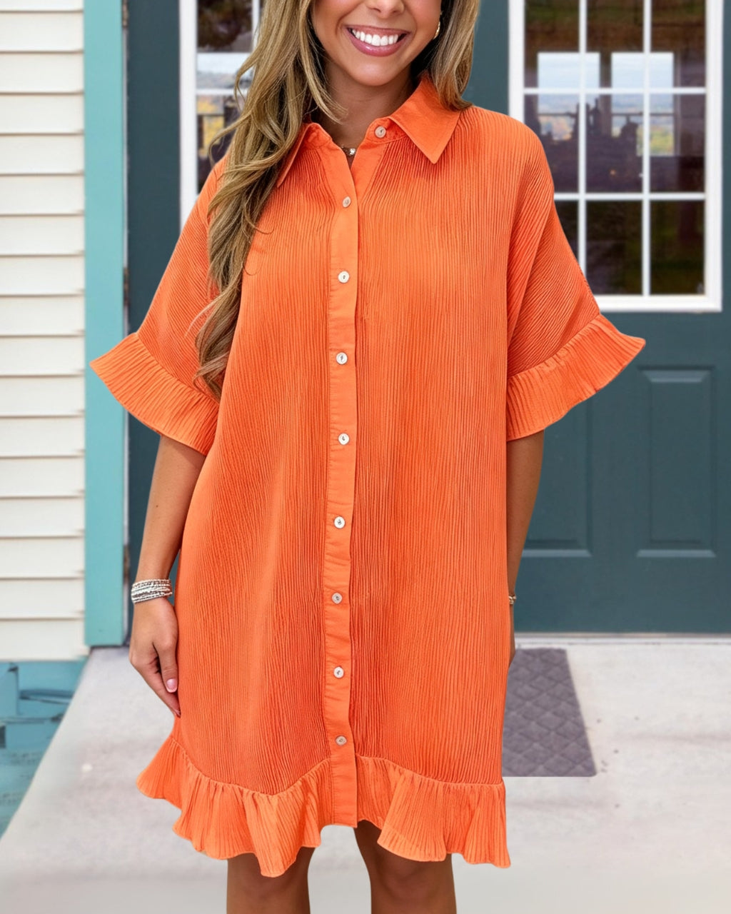 Life Party Pleated Dress