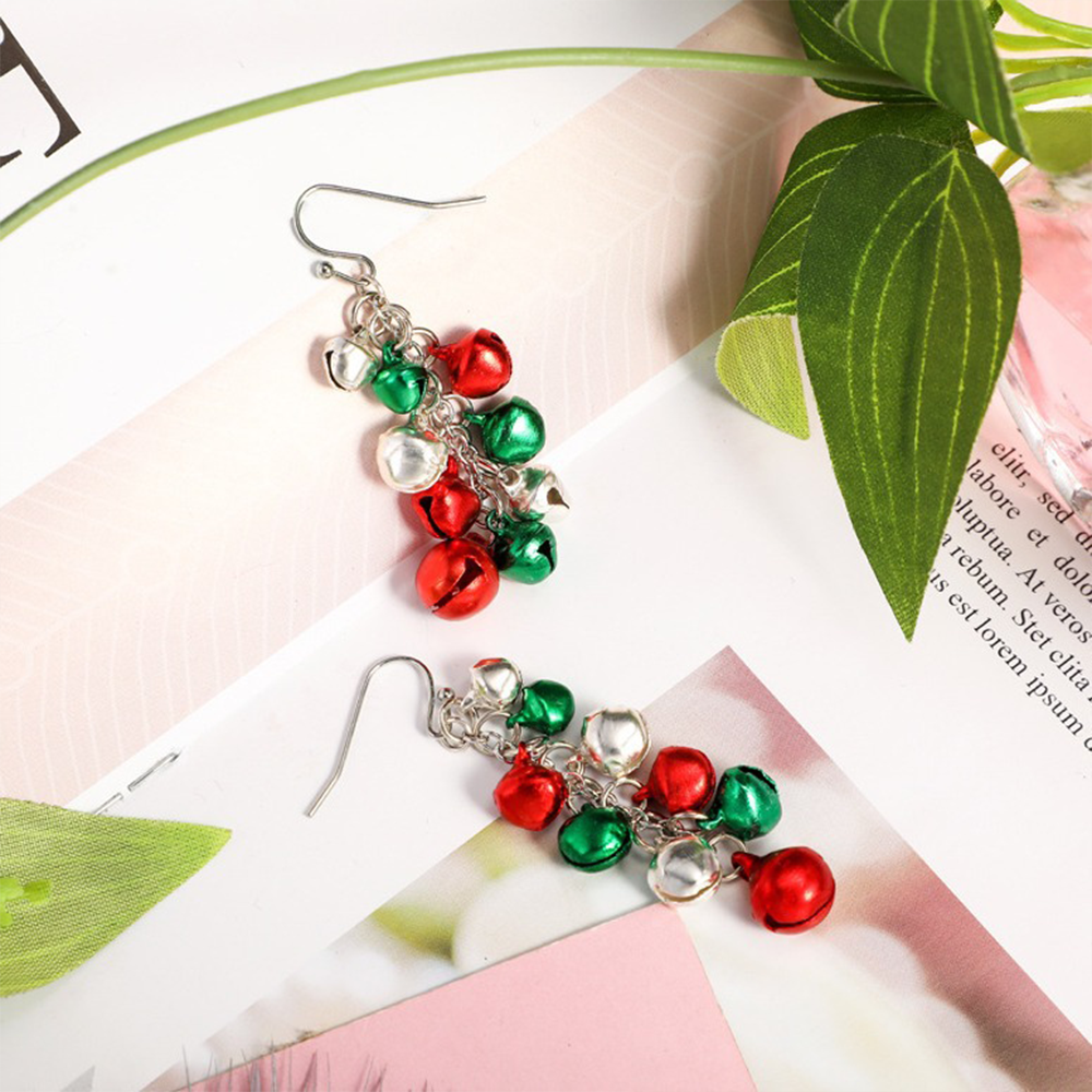 Unique Christmas Bell Earrings