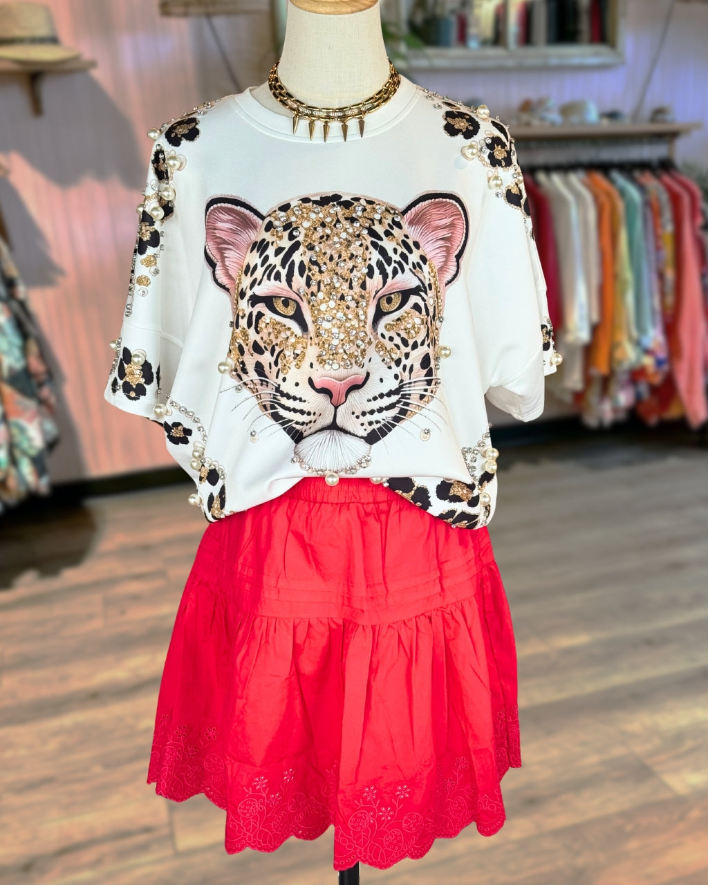 Maximalist Leopard Graphic Tee