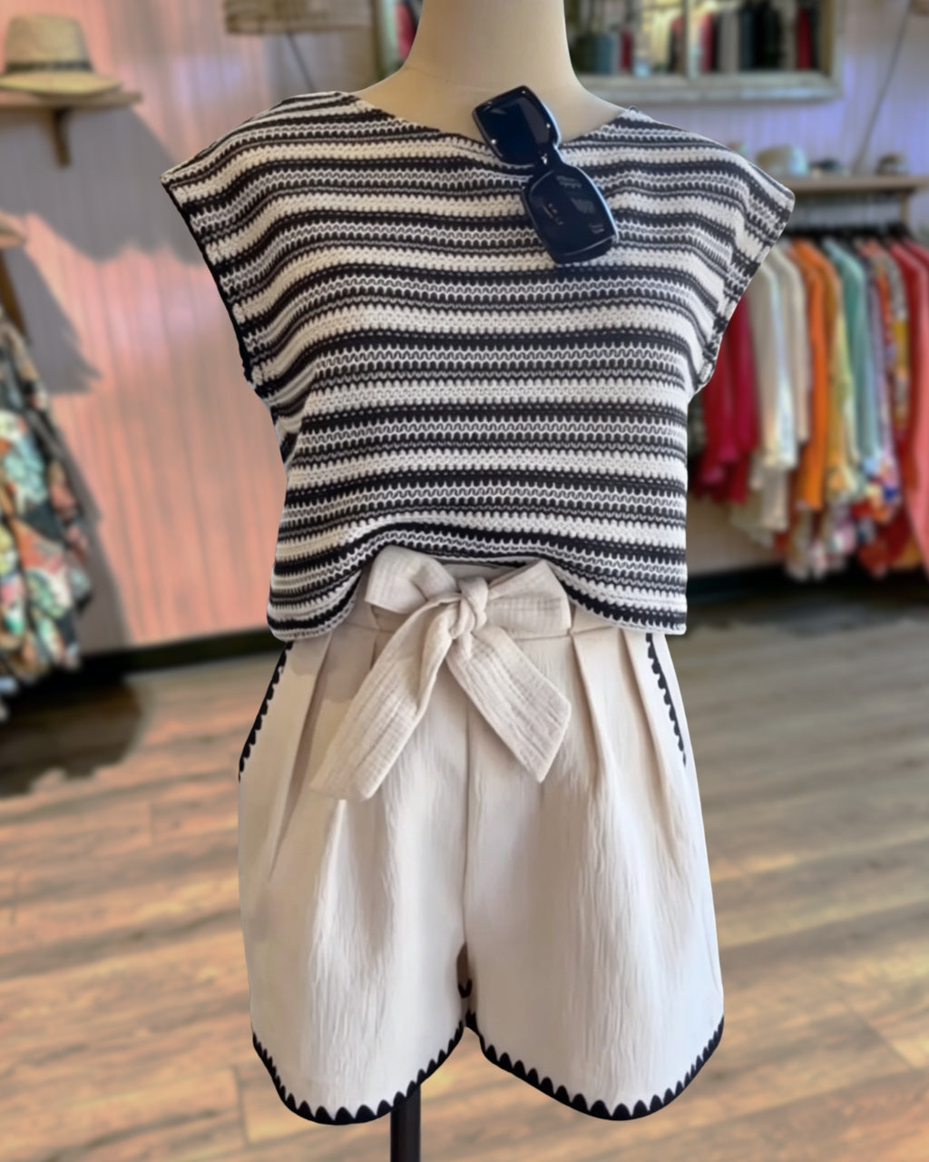 Your Shortcut Stripe Top