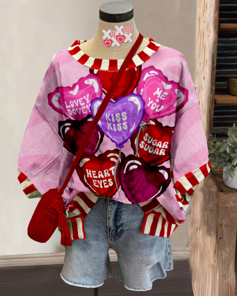 Love Kiss Balloon T-Shirt