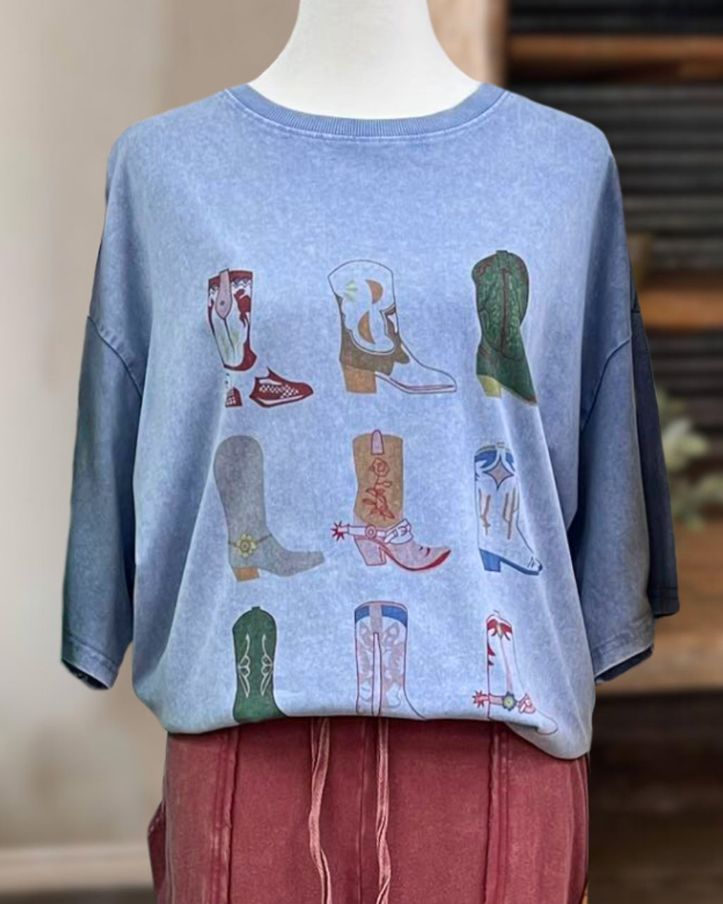 Boot Printed T-shirt