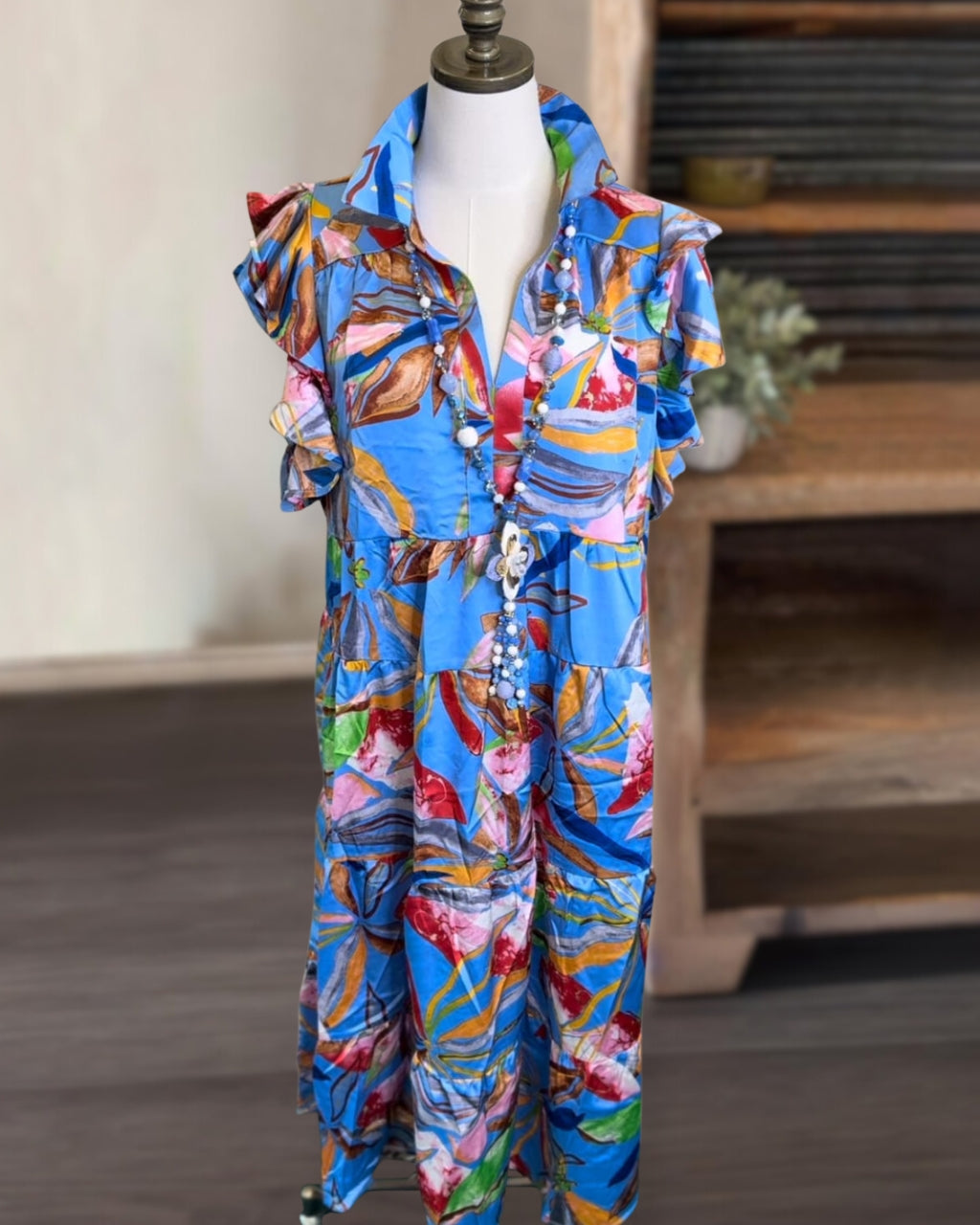 Imaginative Oil Painting Dress