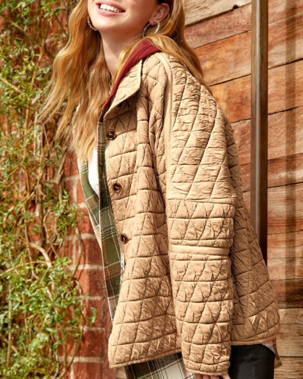 Oversize Soft Quilted Jacket