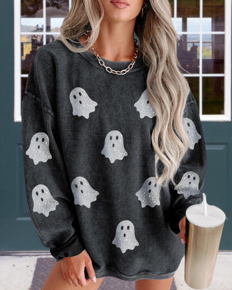 Halloween Ghost Sweatshirt