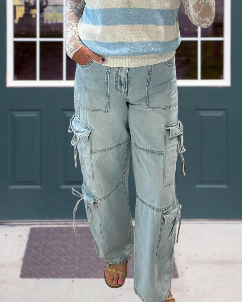 Casual Bows Cargo jeans