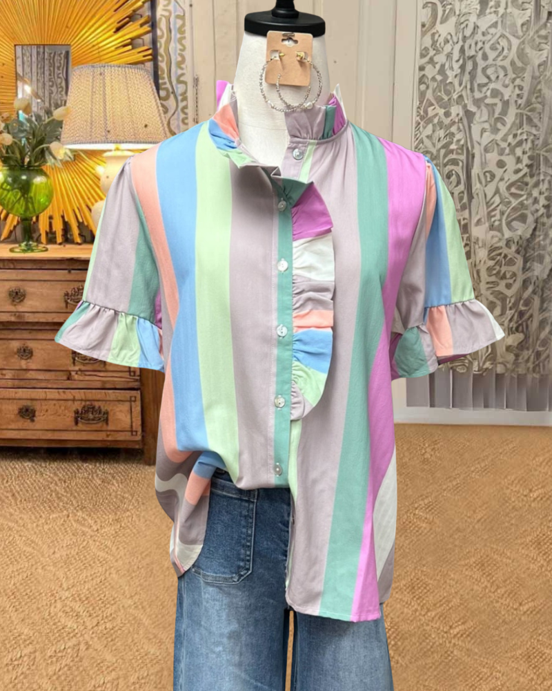 Playful Striped Shirt