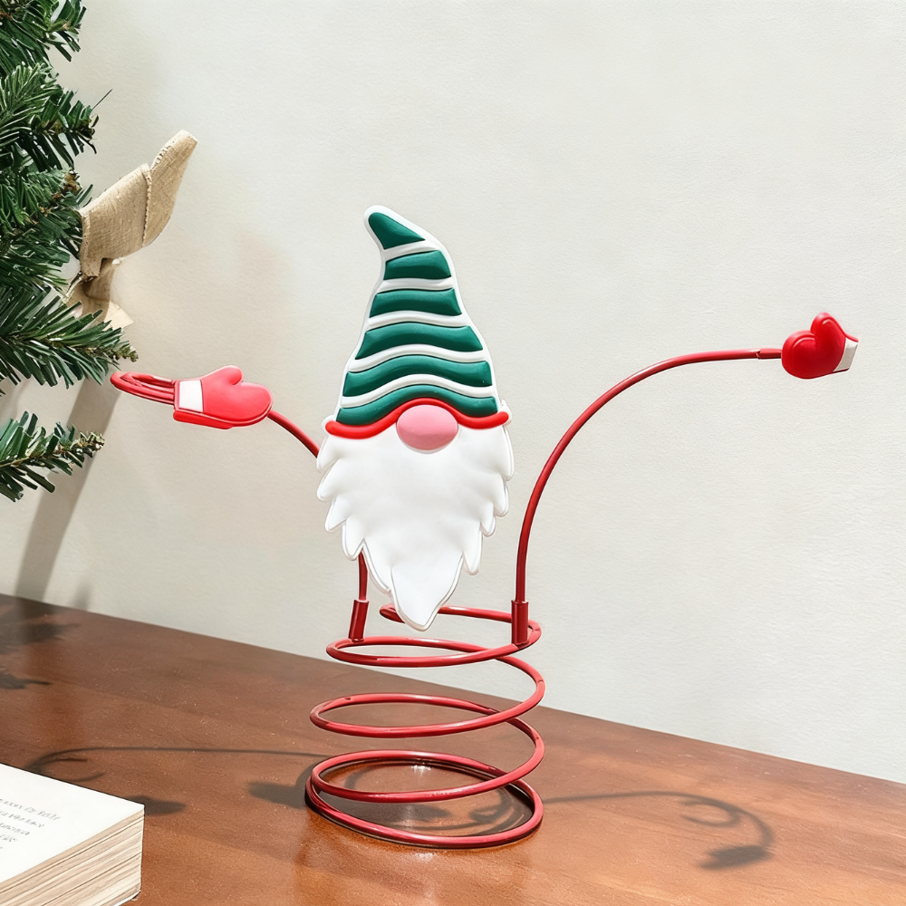 Christmas Wine Bottle Glass Holder