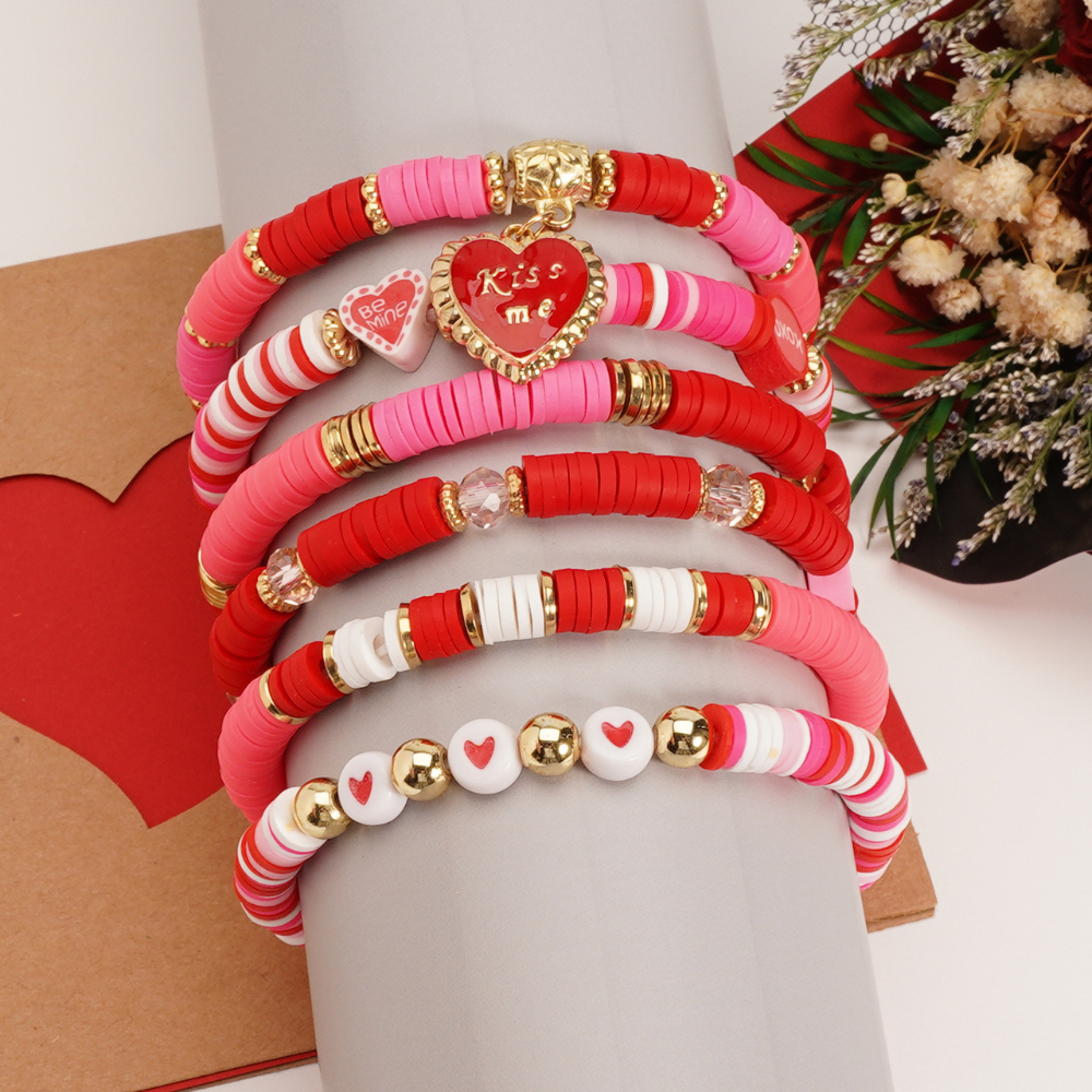 Romantic Valentine Beaded Bracelet