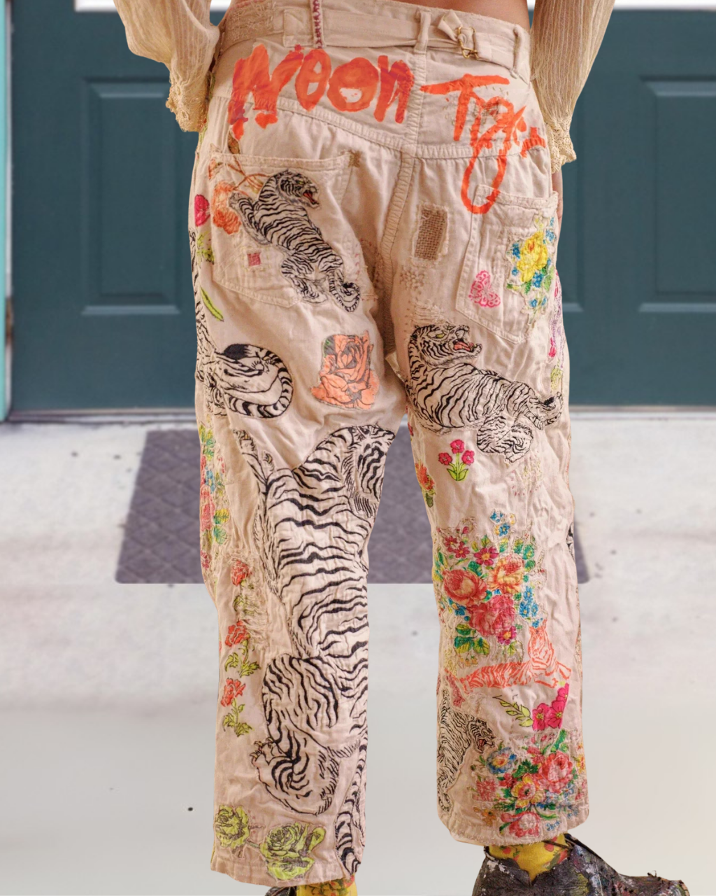 Tiger Flower Miner Pants