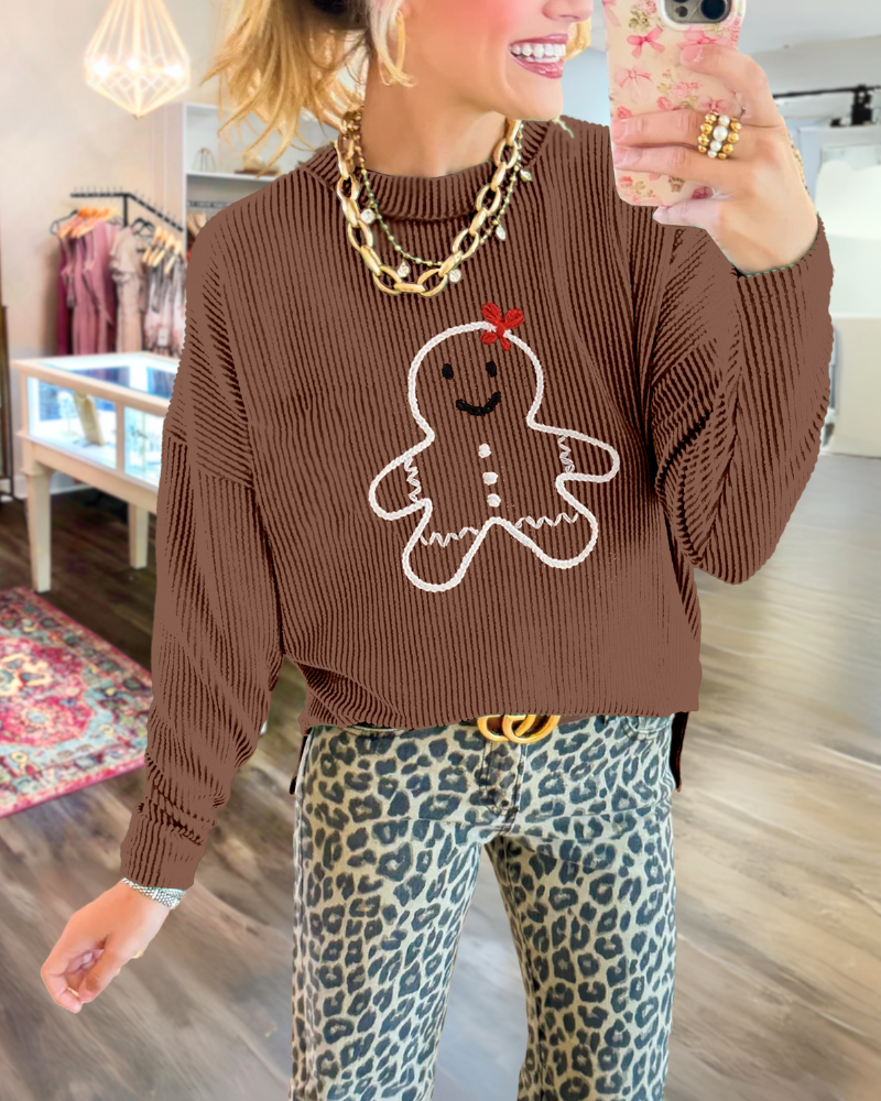 Christmas Graphic Casual Sweatshirt