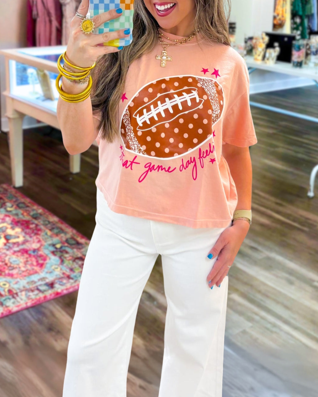 Game Day Feeling Football Tee