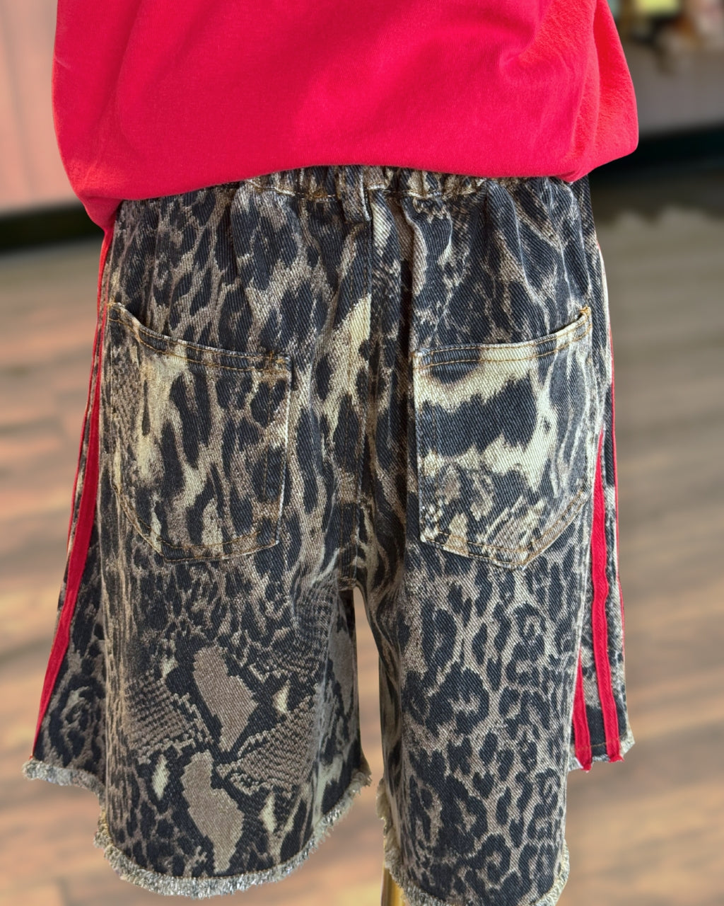 Jemma Leopard Shorts