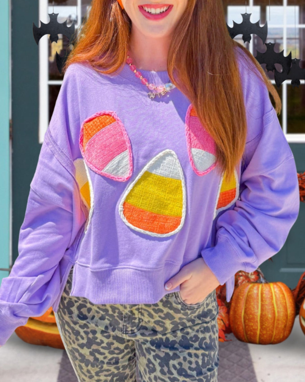 Candy Corn  Party Sweatshirt