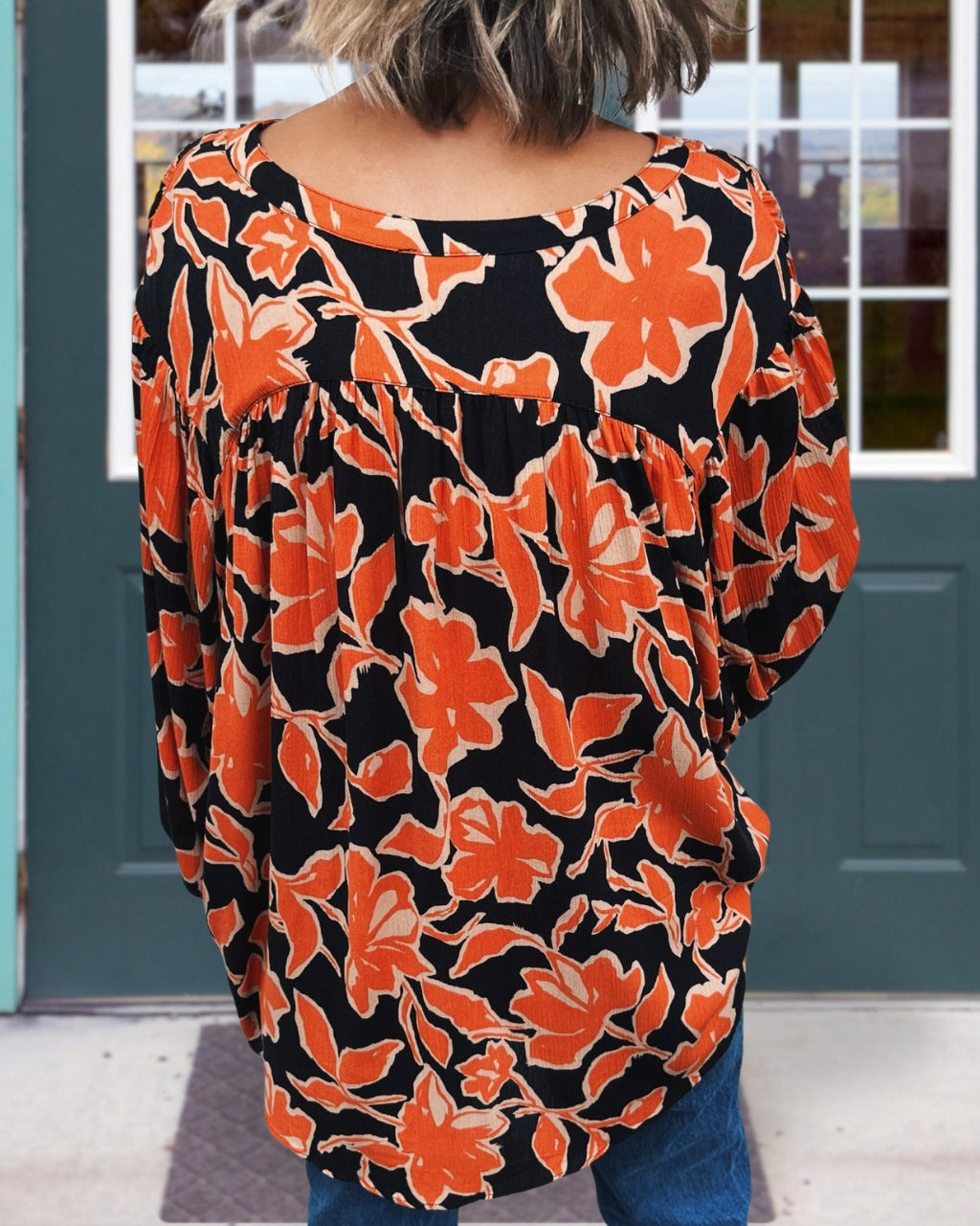 Vibrant Color Blouse