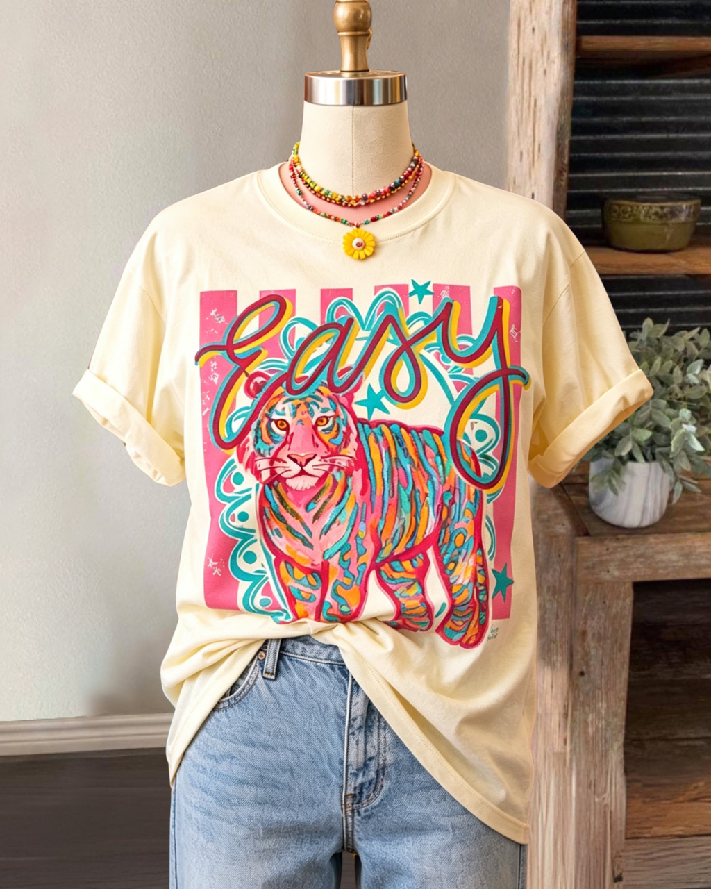 Easy Tiger Printed T-Shirt