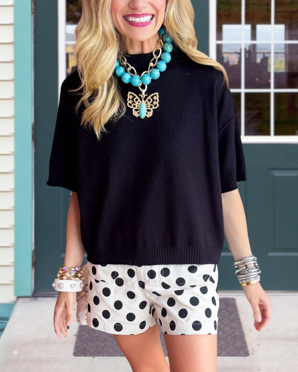 Trendy Polka Dot Shorts