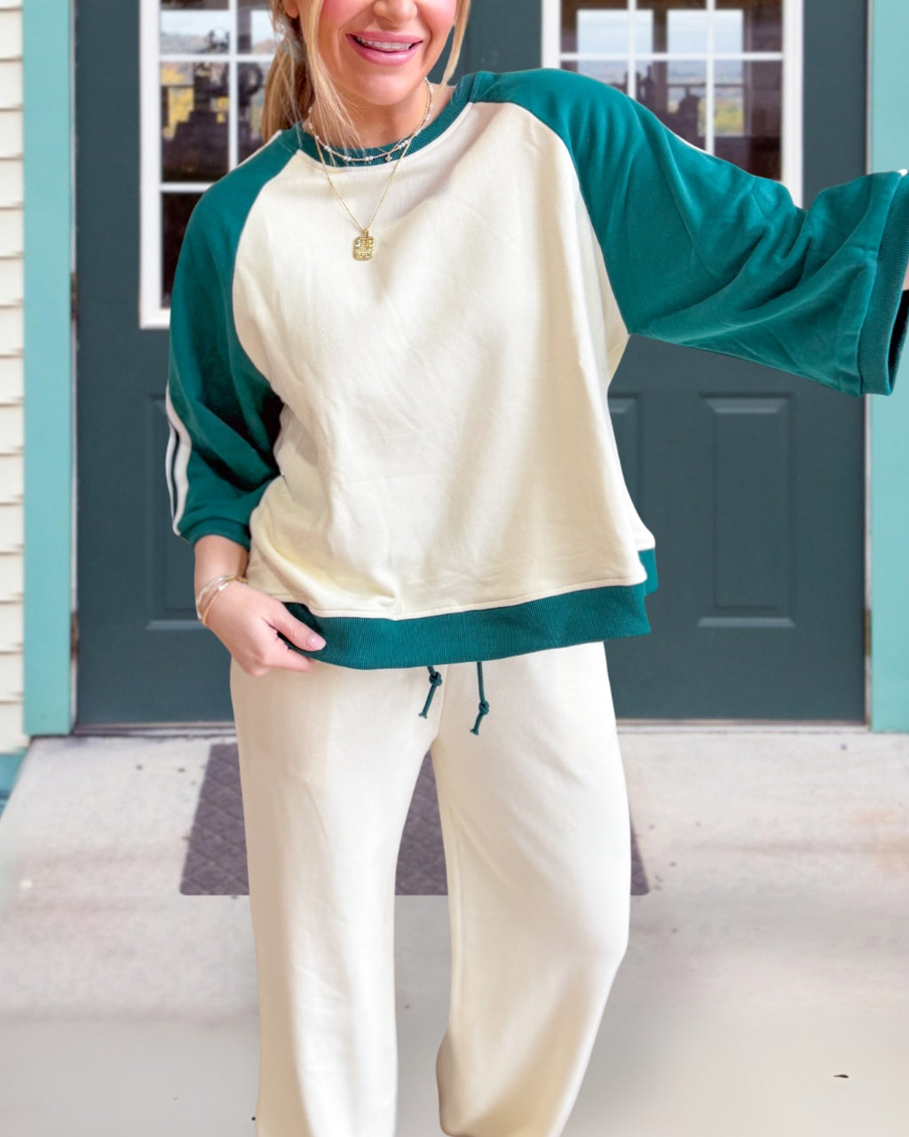 Sporty Edge Raglan Sleeve Set
