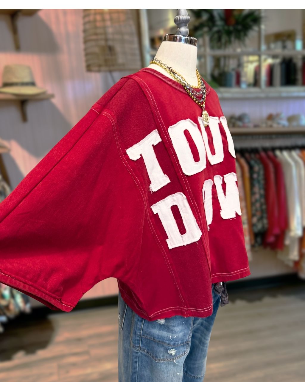 Touchdown Game Day Patch Top