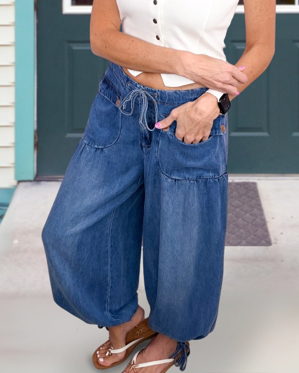 Minimalist Lightweight Denim Pants