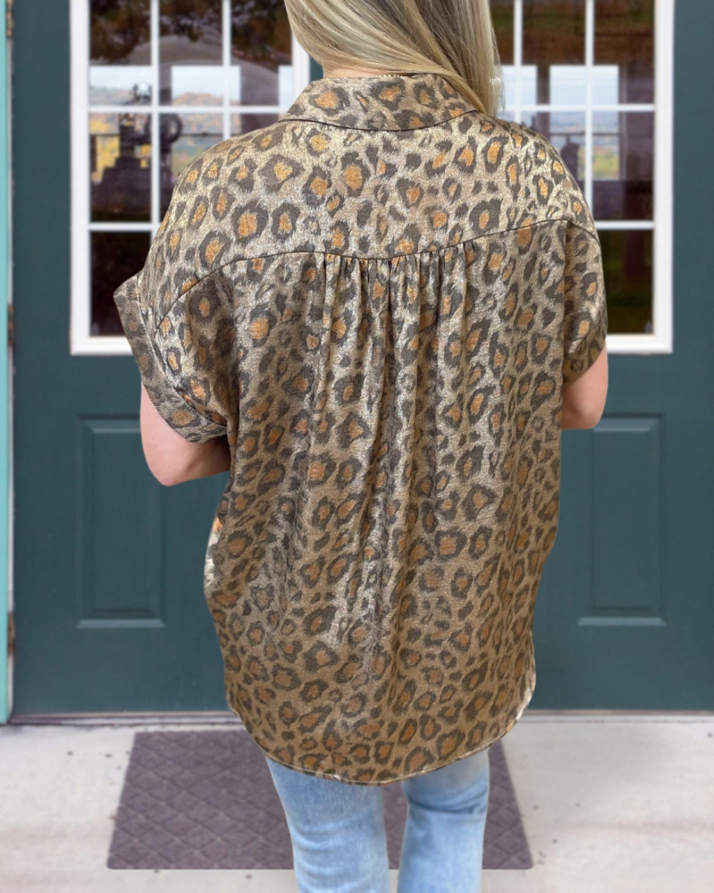 Janet Leopard Shirt