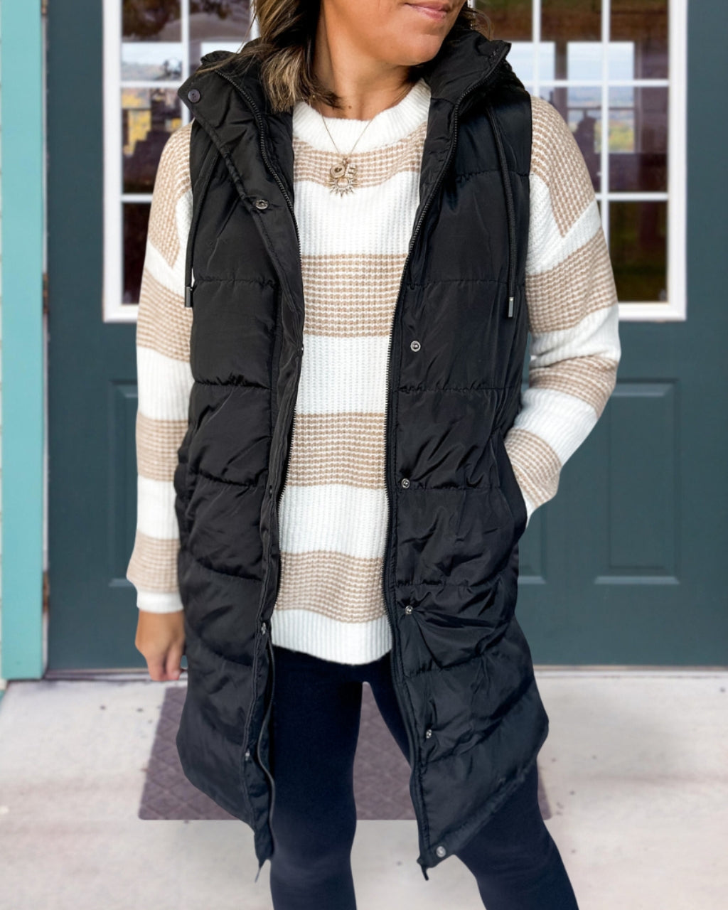 Eternal Hooded Quilted Vest