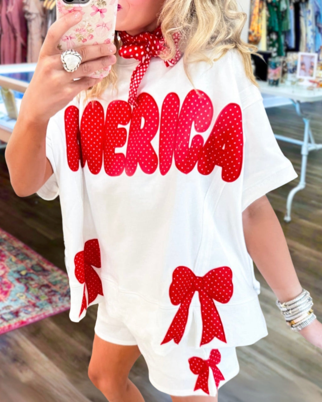 America Bow Embroidery Set