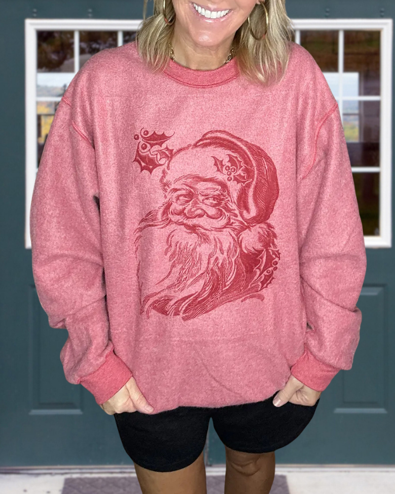 Unique Santa Claus Crewneck Sweatshirt