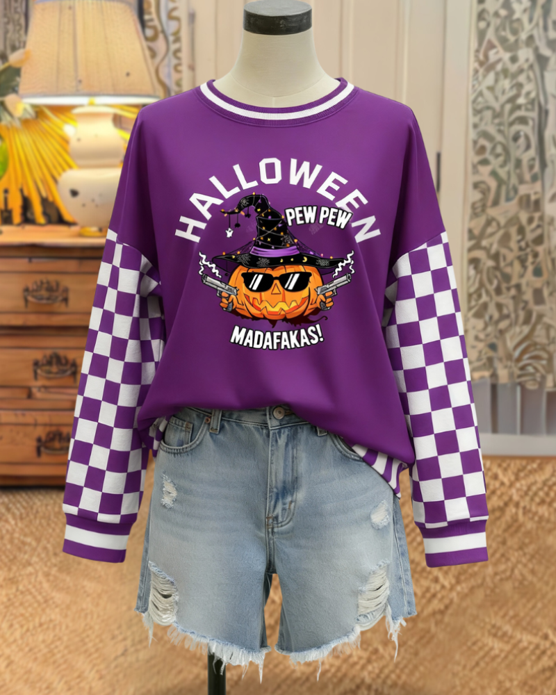 Punky Pumpkin Halloween Tee