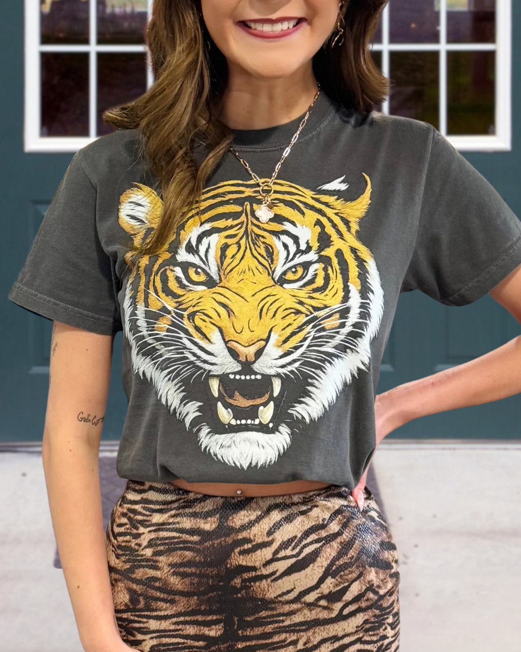 Game Day Retro Tiger T-Shirt