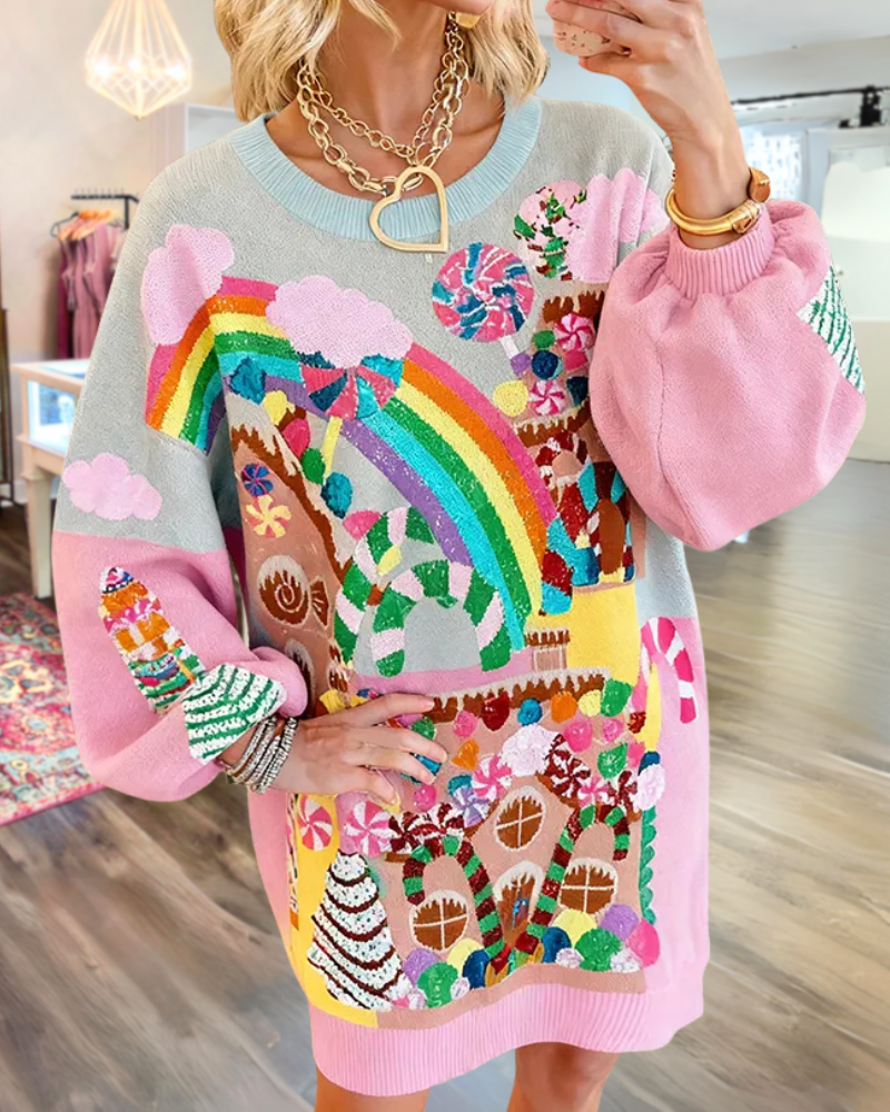 Fun Christmas Themed Dress