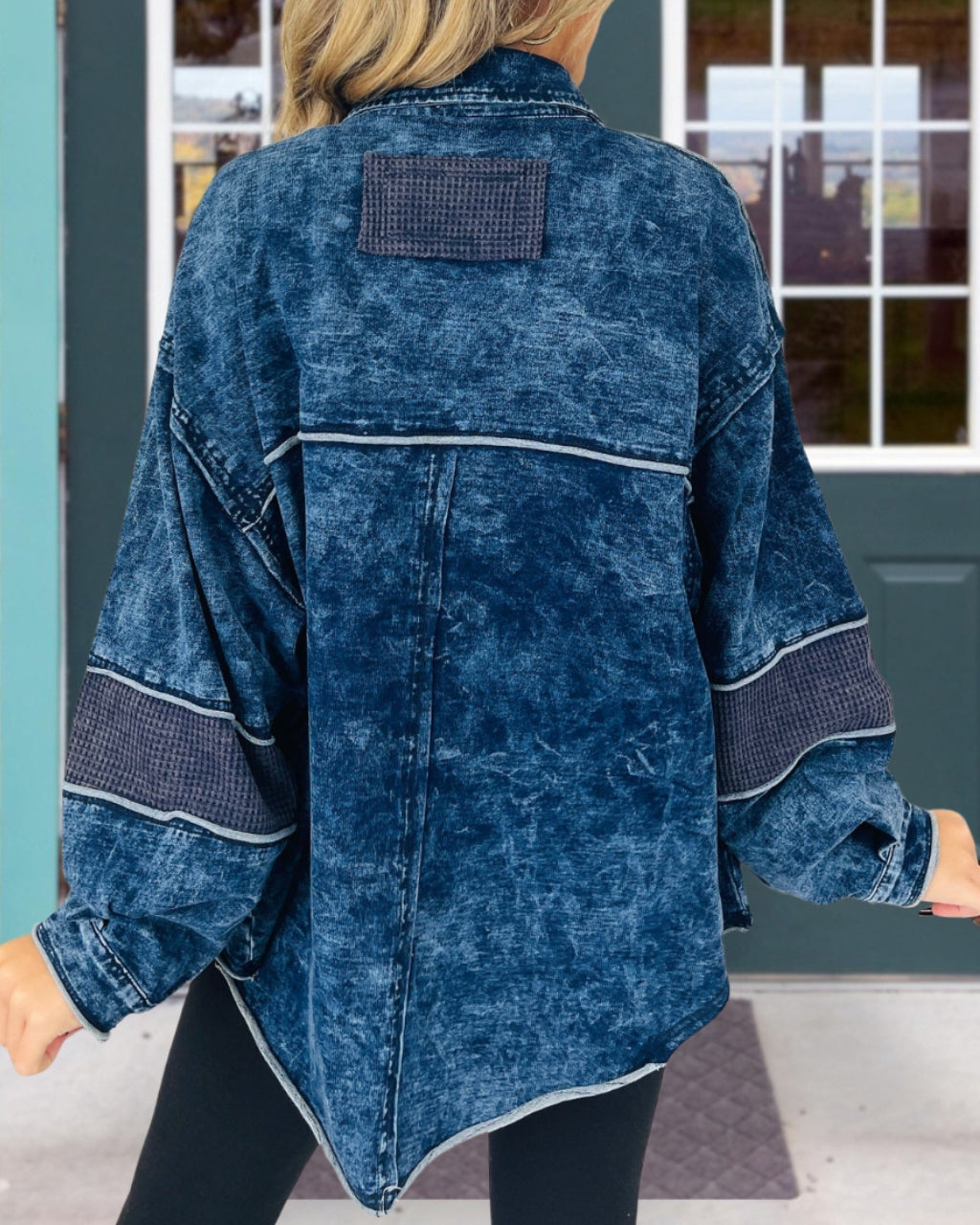 Vintage Textured Denim Jacket