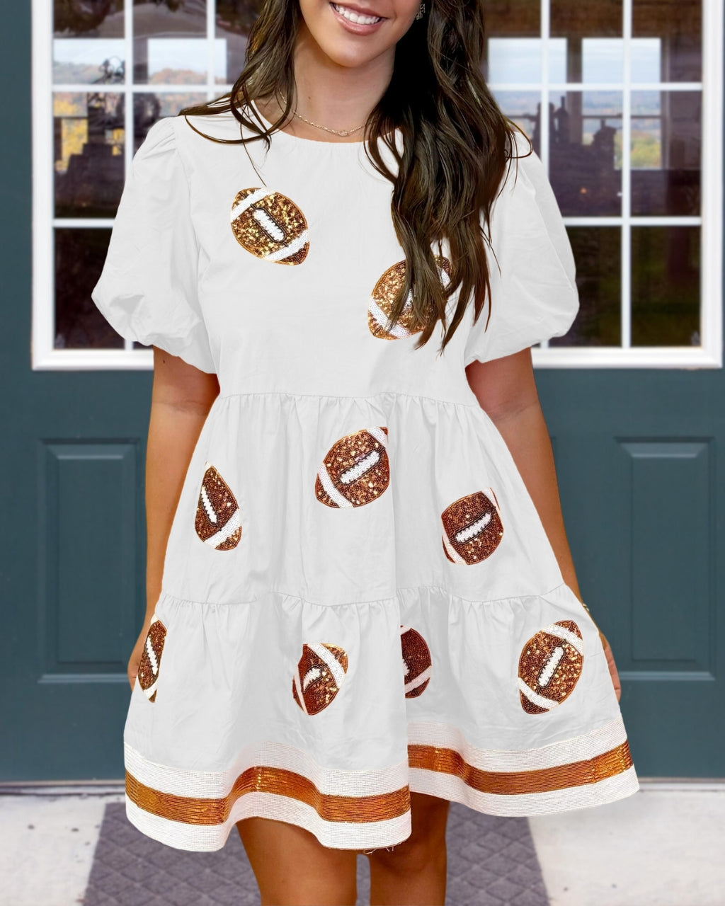 Stand out Sequined Football Dress