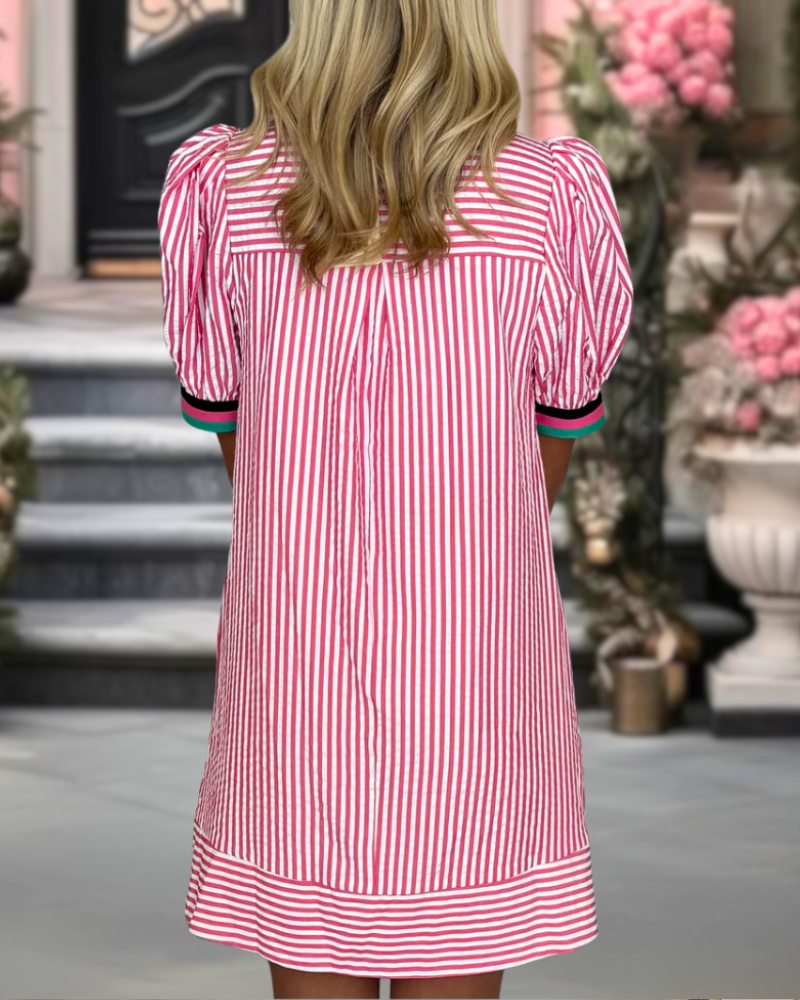 Wind Stripe Dress